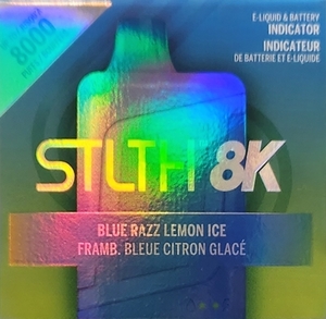 Stlth Box 8k Pro Disposable Blue Razz Lemon Ice